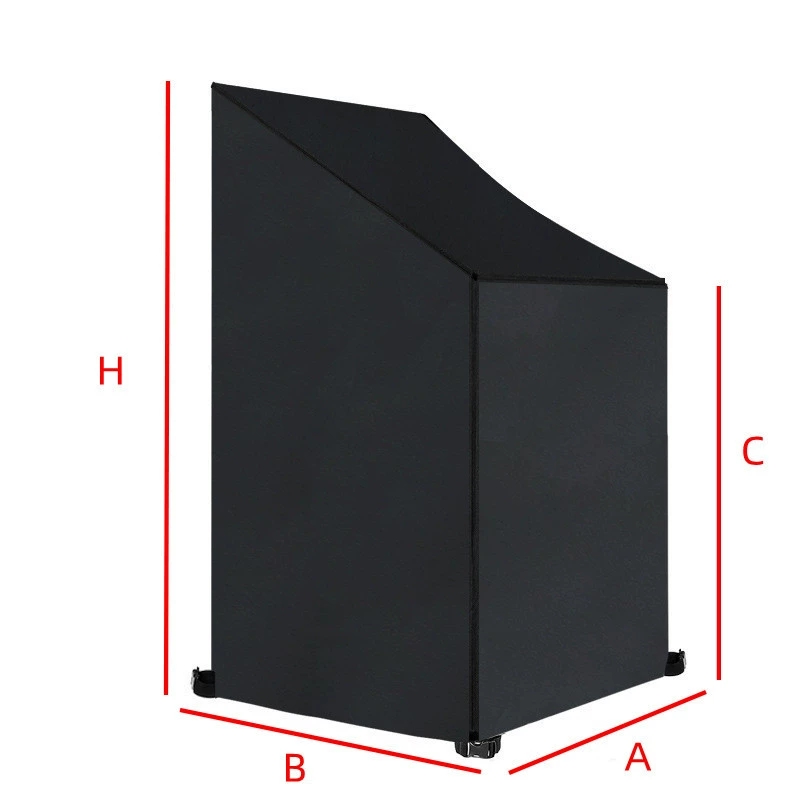 Outdoor Furniture Diy - Wasserdichte schwarze Outdoor-Möbelbezüge – Allwetter-Schutz zum