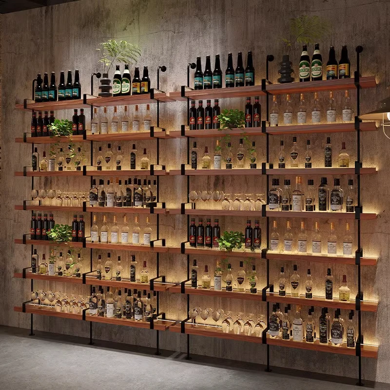 Outdoor Furniture Luxury - Regale Outdoor Barschrank Whiskey Luxus-Getränkeausstellungsraum Likör