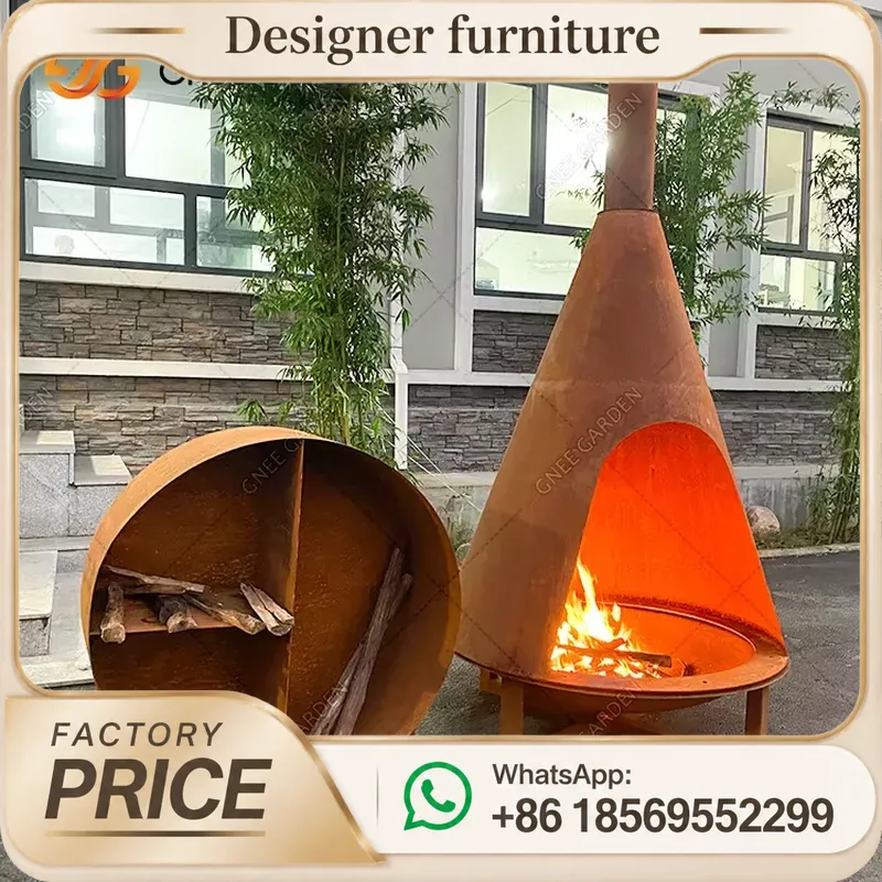 Tragbarer Holzpellet-Ofen mit  – Outdoor Furniture Wood Bewertung und Preis