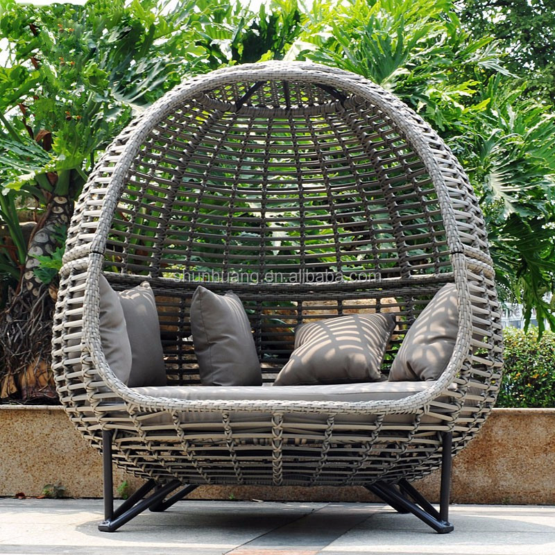Nordic Patio Baldachin-Tagesbe – Outdoor Daybed Furniture Bewertung und Preis