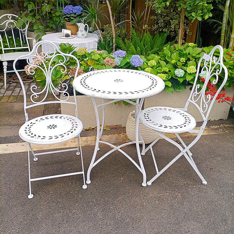 Französische Landhausstil Eise – Outdoor Furniture Metal Chairs Bewertung und Preis