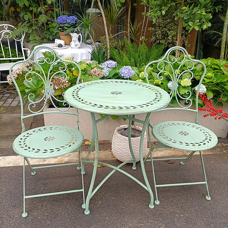 Französische Landhausstil Eise – Outdoor Furniture Metal Chairs Bewertung und Preis