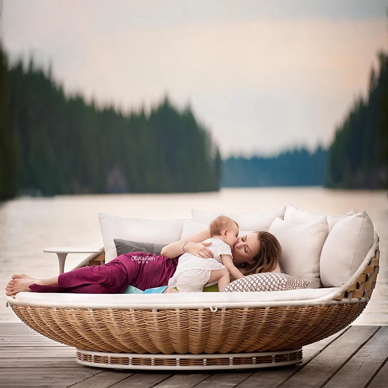 Outdoor-Schaukelbett, Hängemat – Outdoor Daybed Furniture Bewertung und Preis