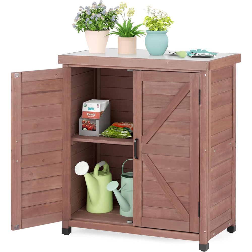 Gartenschrank & Pflanztisch mi – Outdoor Furniture Wood Bewertung und Preis
